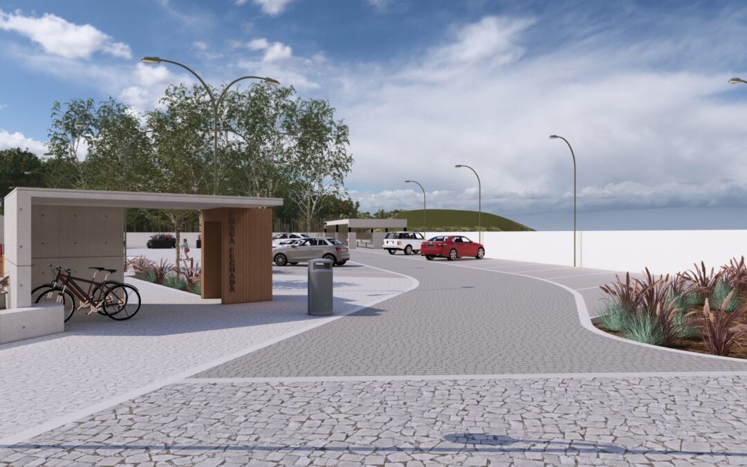 PRAÇA FECHADA NA GUIA